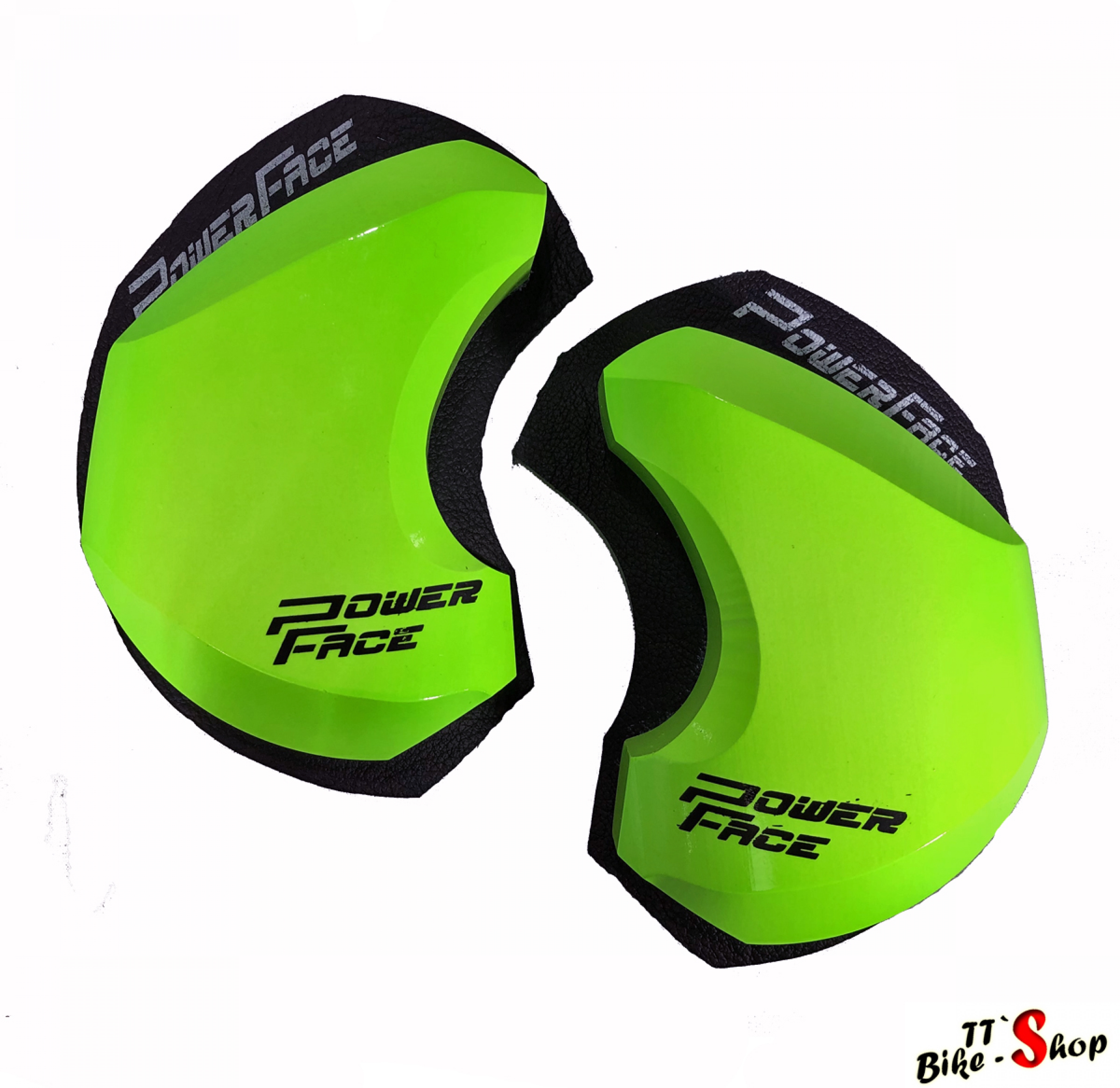 Power Face "GP" Knieschleifer in Neongrün